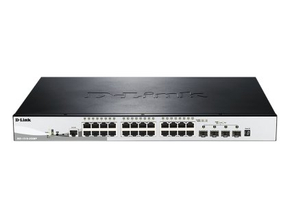 D-Link DGS-1510-28XMP 28-Port Gigabit Stackable POE Smart Managed Switch 4x 10G SFP+ PR1-DGS-1510-28XMP/E