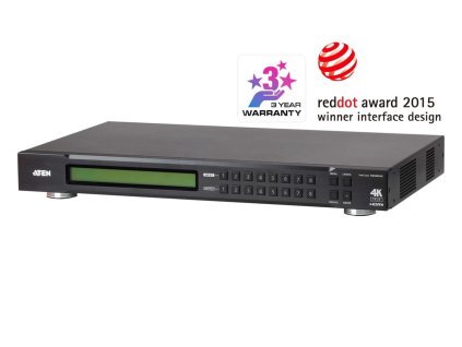 ATEN 8x8 port True 4K HDMI matrix prepínač, do 15m PR1-VM-0808HB