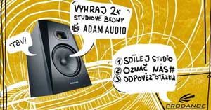 Vyhrajte pár studiových monitorů ADAM Audio T8V!