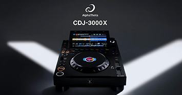 AlphaTheta CDJ-3000X – nová generace klubového standardu