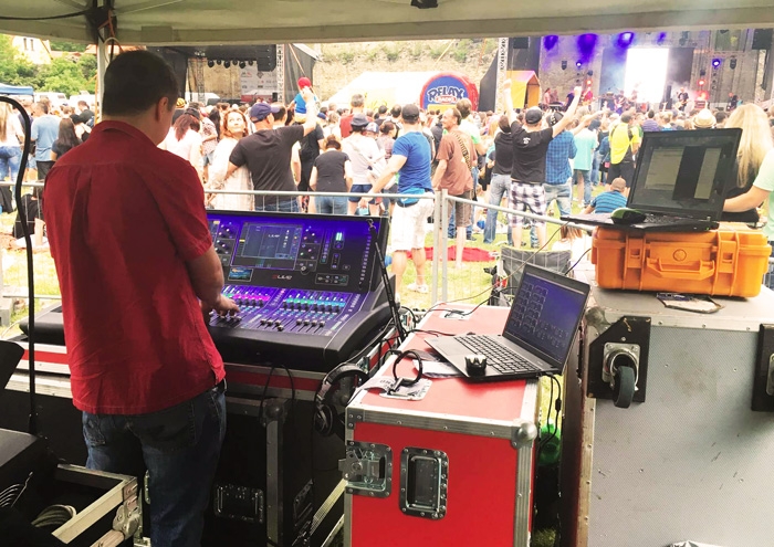 Allen & Heath a RCF na festivalu Okoř se šťávou