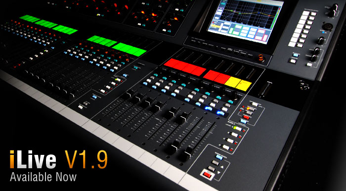 Allen & Heath V1.9 Firmware pro iLive