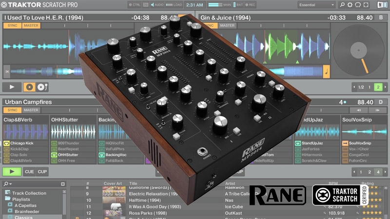 Rane MP2014 s certifikací na Native Instruments Traktor