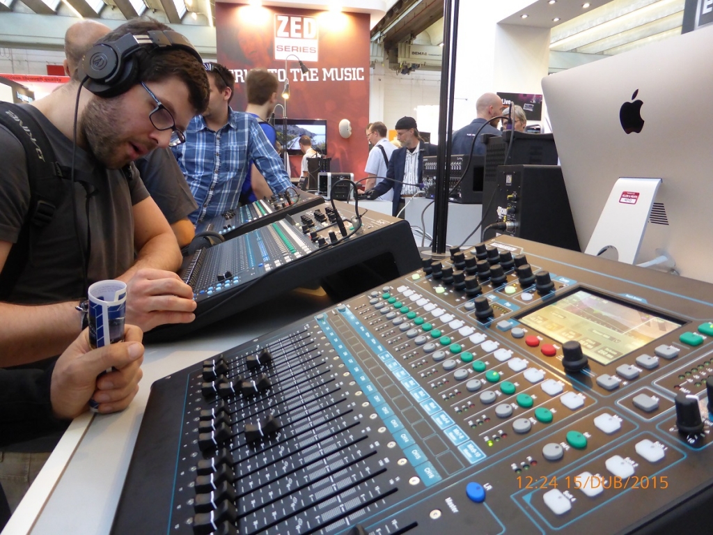 Musikmesse - Prolight and sound 2015 / 1. část fotek
