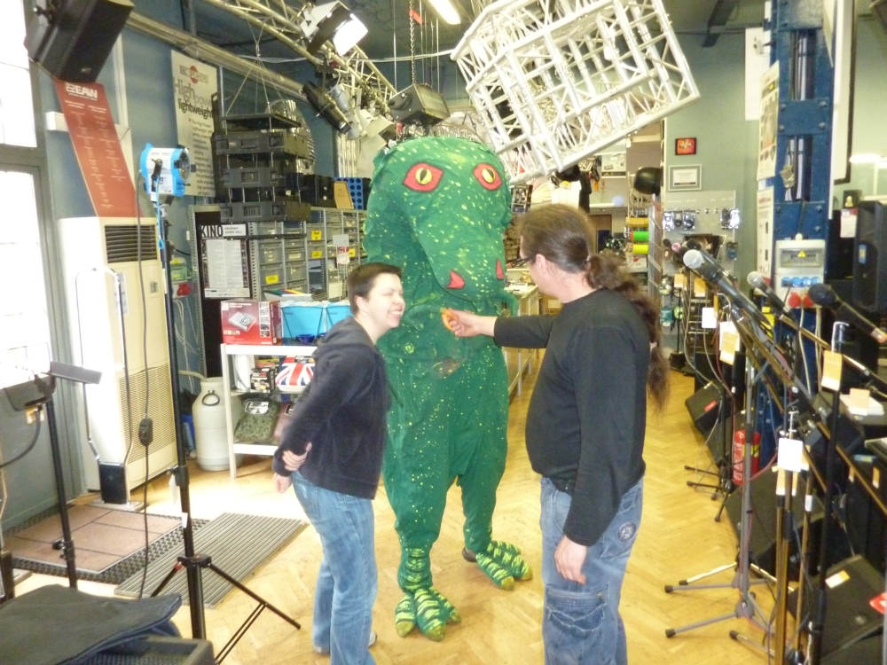 Návštěva mexického ještěra