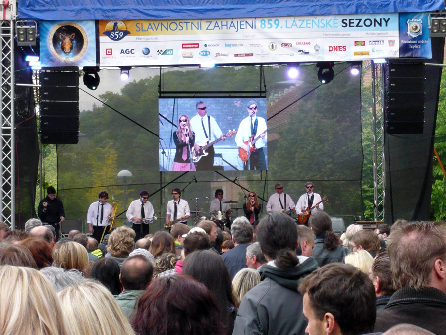 Slavnostní zahájení 859. lázeňské sezony - Teplice