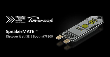 Powersoft AnyMATE™ a SpeakerMATE™ – nová dimenze pro pasivní reprosoustavy