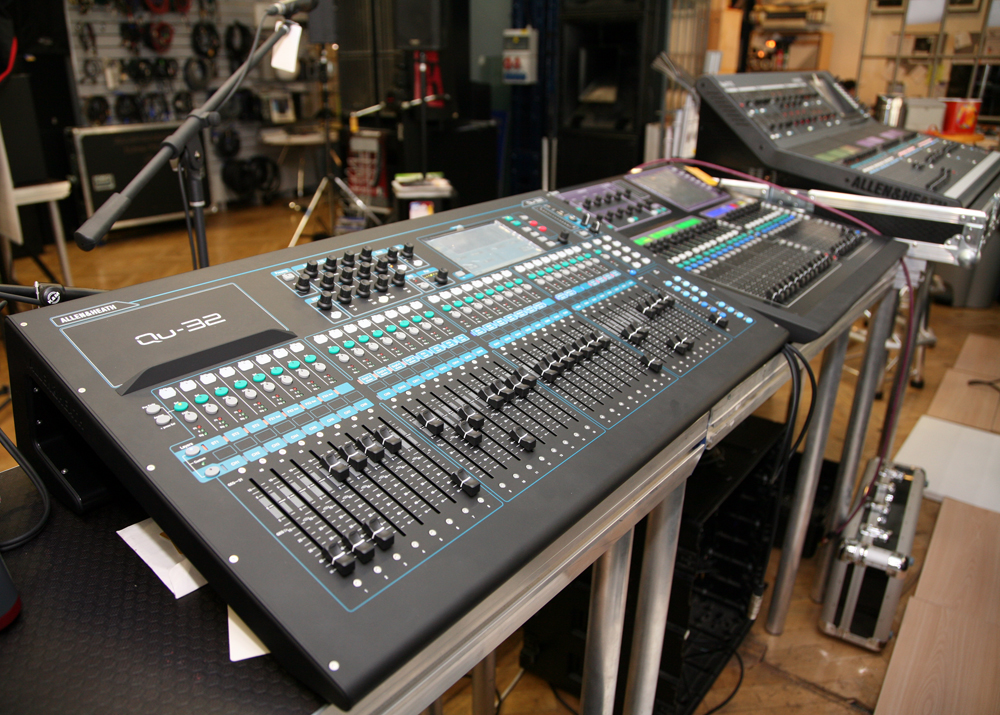 Allen&Heath – Qu-32 poprvé v České republice!
