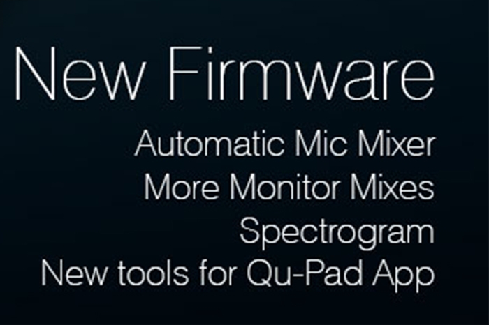 Firmware Qu v1.8 Chrome zveřejněn na stránkách Allen&Heath