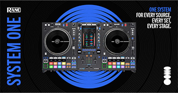 RANE SYSTEM ONE - první motorizovaný standalone DJ systém