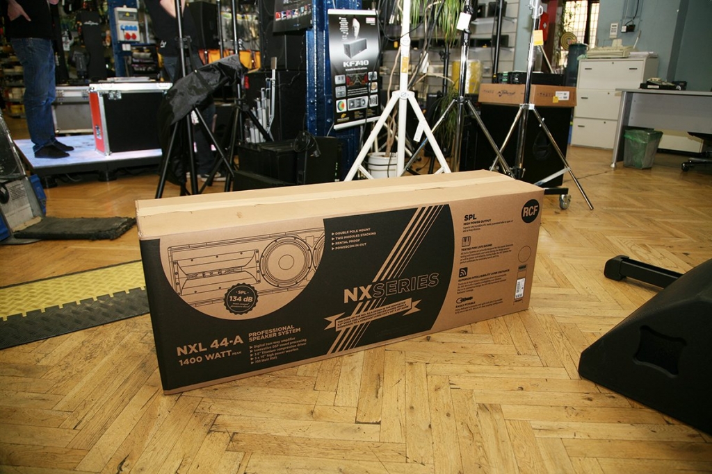 Naskladnili jsme novinku RCF NX-L 44 A