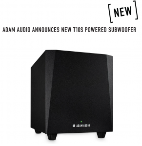 Nový aktivní studiový subwoofer ADAM Audio T10S