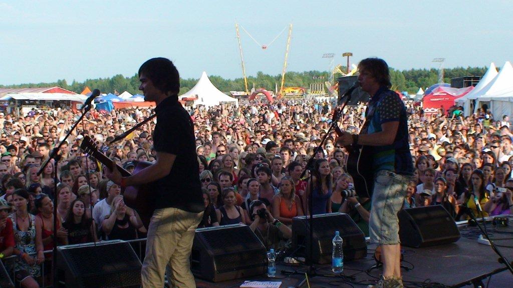 Festival Votvírák 2010 Coca-cola stage