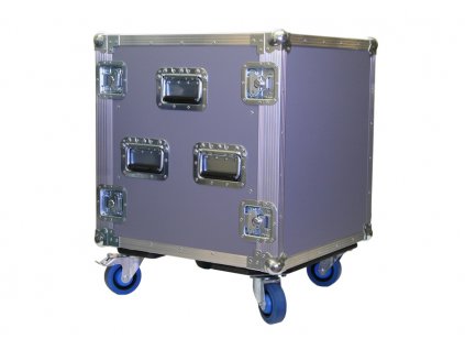 EXAFIX Flight case 12U/460mm kola GR