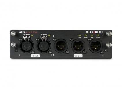 Allen&Heath dLive AES3 4IN/6OUT card