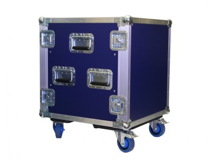 EXAFIX Flight case 12U/460mm kola BL