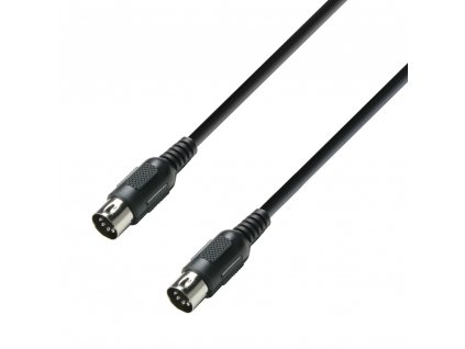 Adam Hall kabel MIDI DIN 5 0,75m BLK