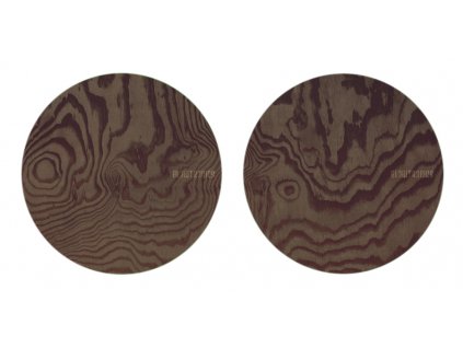 Glowtronics Slipmat Denon Wood Grain