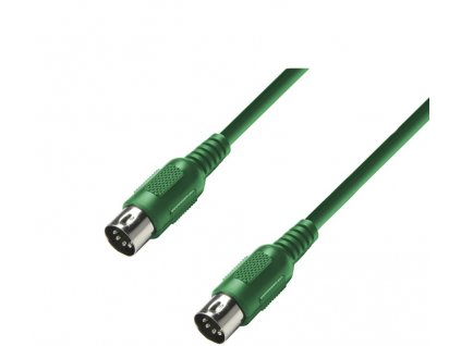 Adam Hall kabel MIDI DIN 5 0,75m Green