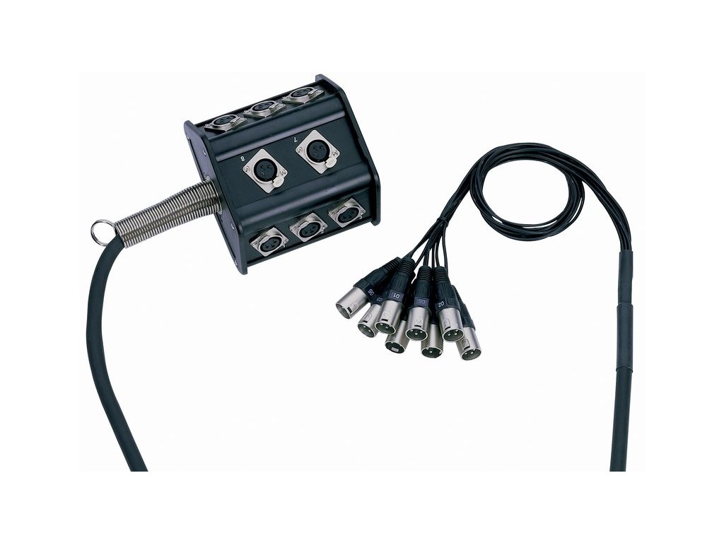 Adam Hall Multipár + 8-stagebox 15m