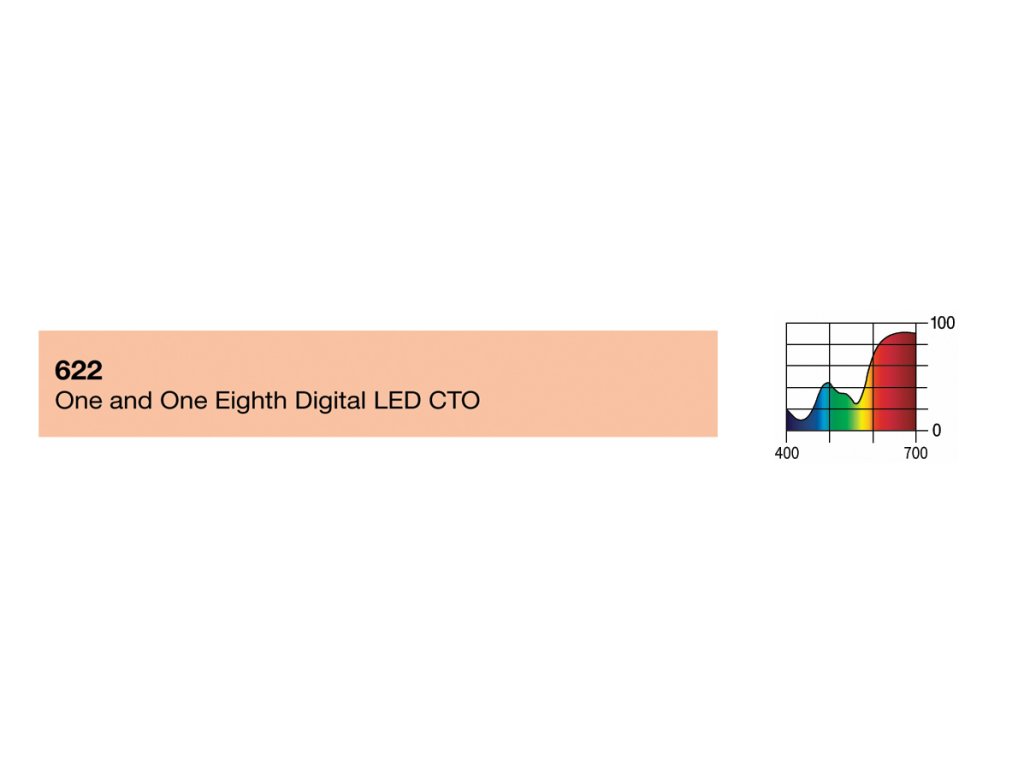 LEE Filters 622 1.1/8 Dig. LED C.T.O. ROLE