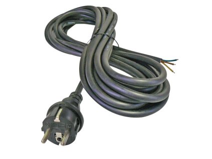 Flexošňůra gumová 3x1,5mm, 5m