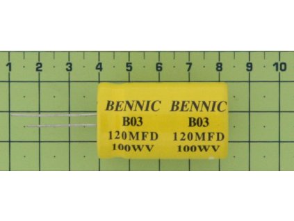 Bennic Kond. el. bip. rad. 120M 100V