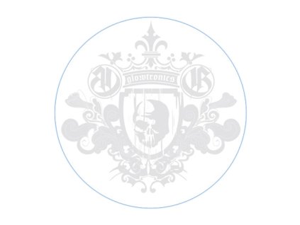 Glowtronics Slipmat Glow King Skull