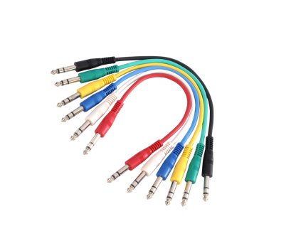 Adam Hall kabel set 6ks 2 x Jack 6,3 3