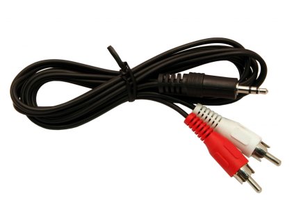 kabel 2x cinch/jack 3,5 stereo