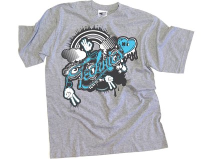 DMC Tričko Heart Beat (grey) M