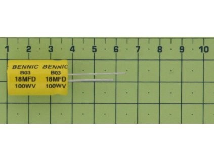 Bennic Kond. el. bip. rad. 18M 100V