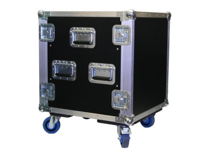 EXAFIX Flight case 12U/460mm kola BK