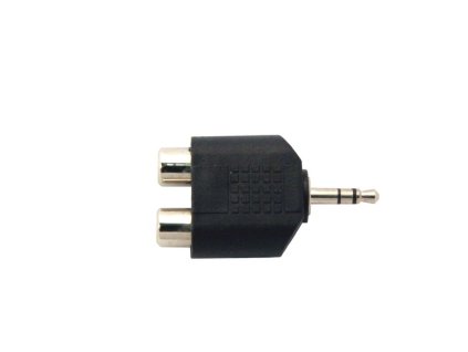 Adapter 2x cinch F/jack 3.5 M