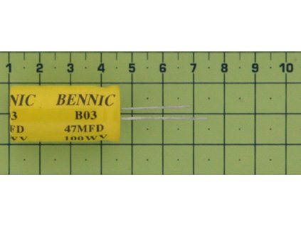 Bennic Kond. el. bip. rad. 47M 100V