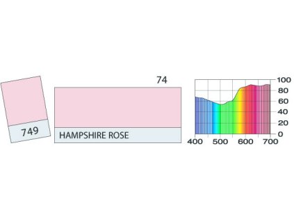 LEE Filters 749 Hampshire Rose PAR