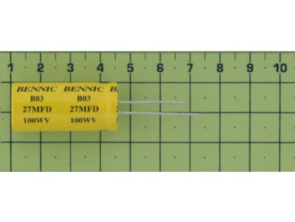 Bennic Kond. el. bip. rad. 27M 100V