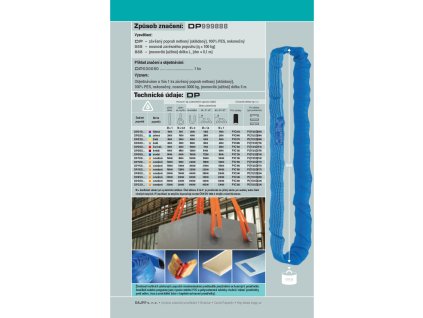 DAJPP Popruh 2t/3m zelený