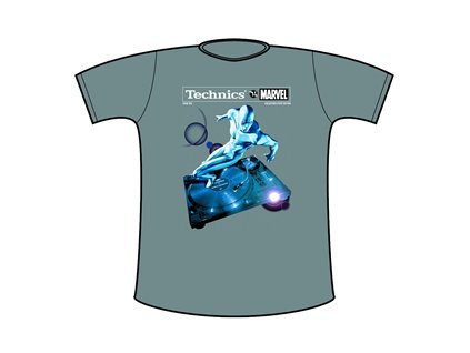 DMC Tričko Silver Surfer (grey) L