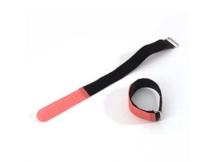 Adam Hall VR1616 červený Velcro