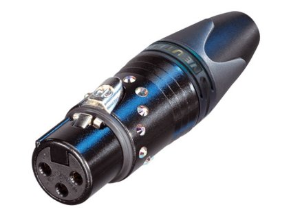 Neutrik NC3FXX-B-CRYSTAL