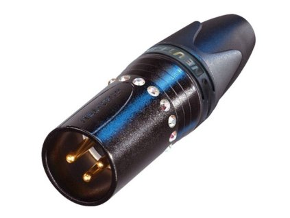 Neutrik NC3MXX-B-CRYSTAL