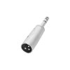 Adam Hall Adapter jack 6.3 M/XLR M