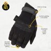 Dirty%20Rigger Rukavice%20Comfort%20Fit%20Black 1