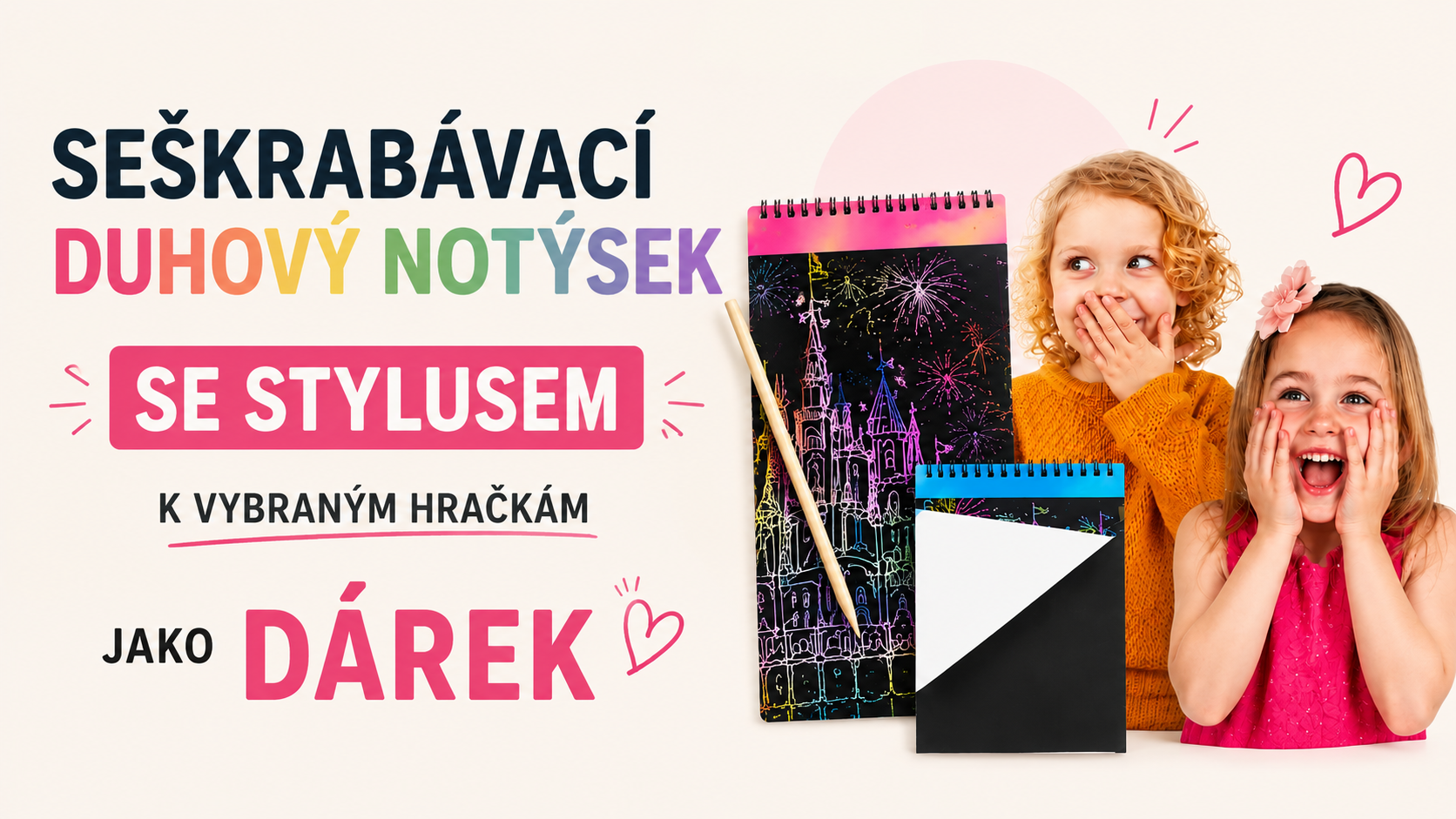 Dárek pří nákupu hraček