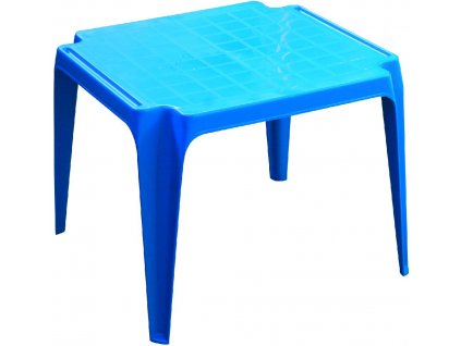 stoleček modrý