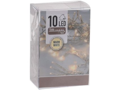 LED girlanda teplá bílá 10 LED
