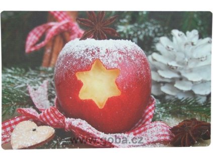 Prostírání Vánoční - jablíčko, badyán