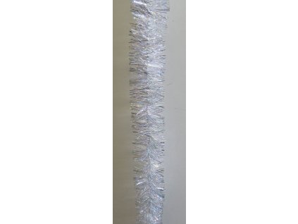 Řetěz vánoční stříbrný 1,8 m / 5 cm