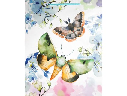 Dárková taška motýl 3 32 x 26 cm